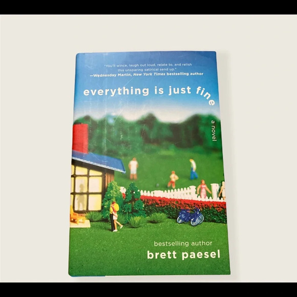 Hard Cover Stress Free Funny Entertaining Everything Is Just Fine Book Brand New - Picture 1 of 6